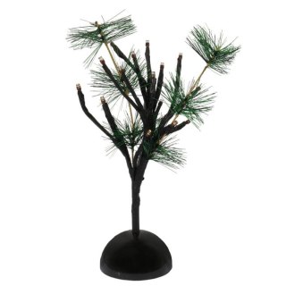 Drzewko świetlne LED 30 cm na baterie - modrzew