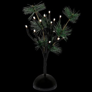 Drzewko świetlne LED 30 cm na baterie - modrzew