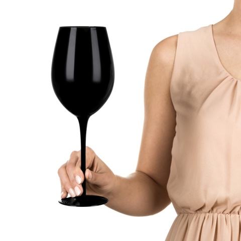 Etui na wino z dwoma gigantycznymi kieliszkami – zestaw prezentowy