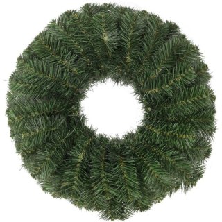 Wianek świerkowy 45 cm - zielony, do samodzielnego dekorowania